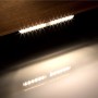 SOTECH LED Unterbauleuchte VIA, 2er Set, warmweiß, mit Bewegungssensor unter einem Schrank.