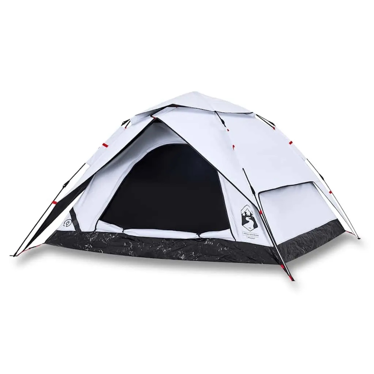 Furnicato Campingzelt Kuppelzelt Weiß 230 X 230 X 140 Cm Verdunkelnd