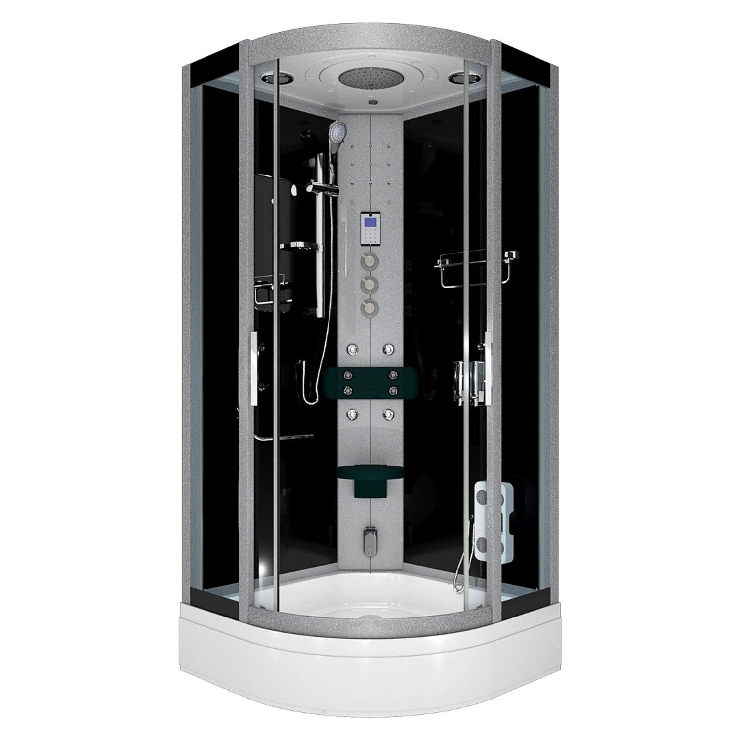 AcquaVapore Duschkabine Dusche D46-63T1-EC Komplettdusche Fertigdusche 100x100
