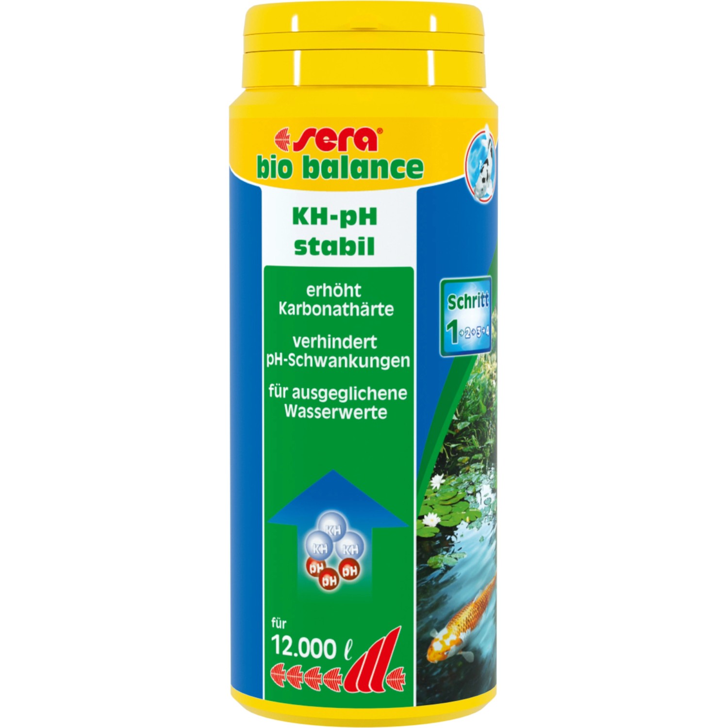 Sera TeichWasseraufbereiter KH/pH Pond Bio Balance 500 ml (550 g