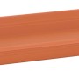 Florus Universal Pflanzkasten-Untersetzer, 60 cm, Terrakotta, aus recyceltem Kunststoff.