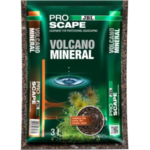 JBL ProScape Volcano Mineral Bodengrund, 3 l, für Aquascaping-Aquarien.