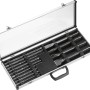 LUX Bohrer- und Meißel-Set Classic SDS-Plus, 13-teilig im Metallkoffer.
