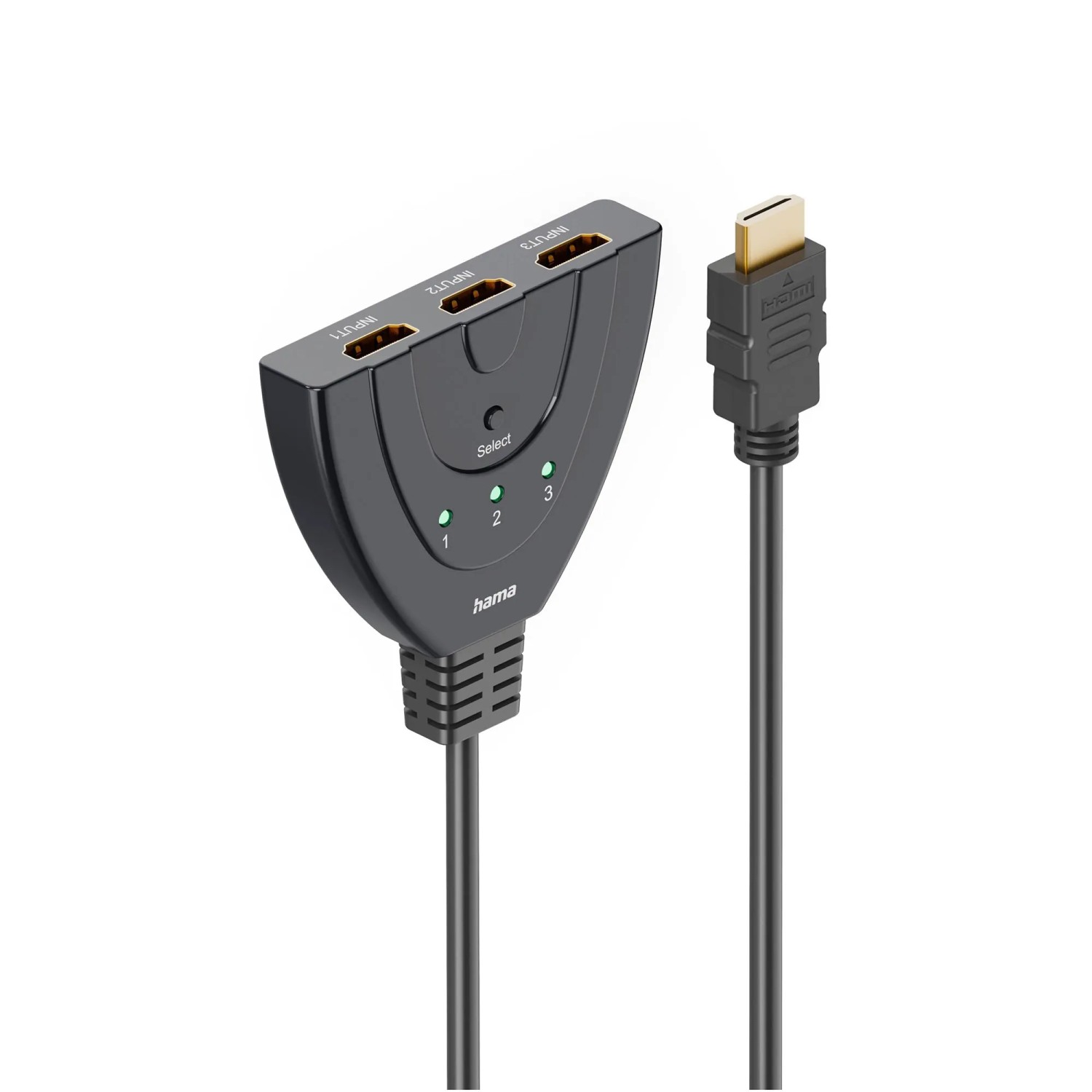 Hama HDMI-Umschalter 4K 3 x 1 HDMI-Buchse