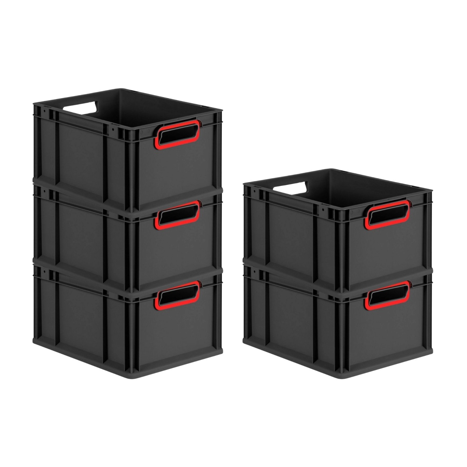 PROREGAL SparSet 5x Eurobox Nextgen Color HxBxT 22x30x40cm 20 Liter Griffe günstig online kaufen