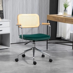 HOMCOM Bürostuhl in Rattanoptik