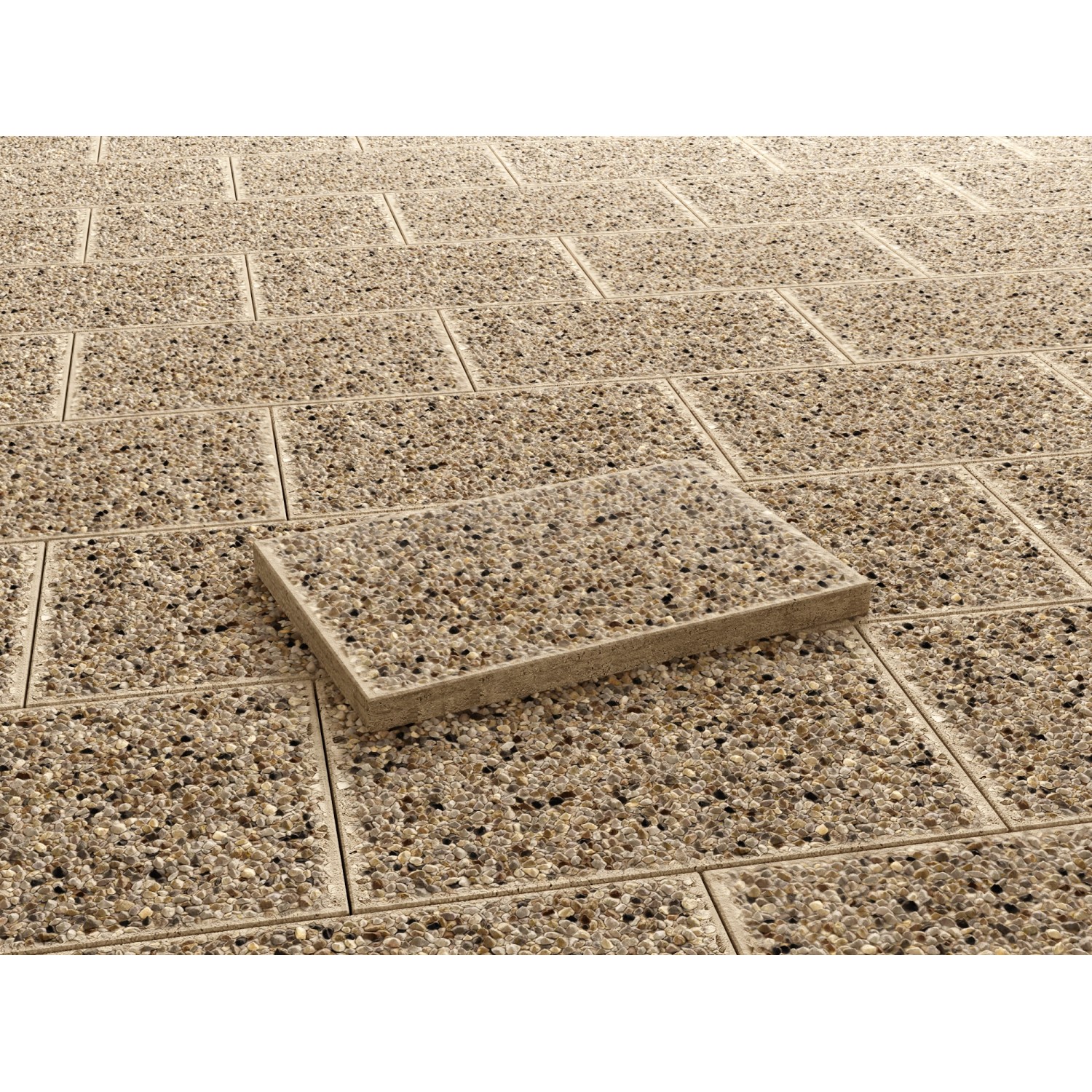 Waschbetonplatte Buntkies 50 Cm X 50 Cm X 4 Cm Waschbetonplatte Buntkies 60 cm x 40 cm x 4 cm kaufen bei OBI