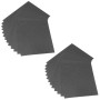 STAHLWERK Schleifpapier Set, 2x12 Blatt Siliziumcarbid, verschiedene Körnungen.