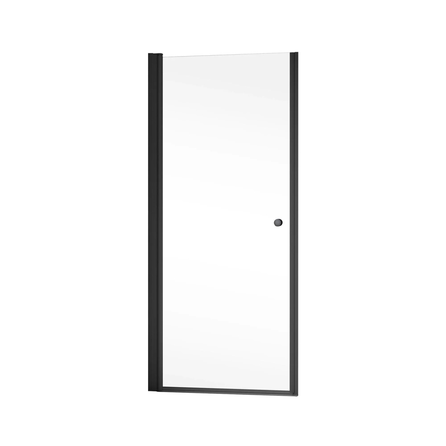 Schöner Wohnen Drehtür Gretia in Nische Mattschwarz 80 cm x 200 cm DIN L