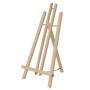 Artina London Staffelei aus Kiefernholz, Tischstaffelei für Leinwände bis 42cm Höhe.