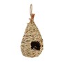 Relaxdays Vogelnest Stroh Natur Zum Aufhängen 29 cm x 12 cm 100 g