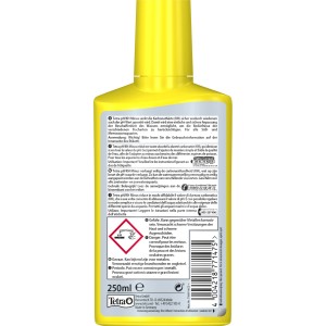 Tetra pH/KH Minus 250ml: Wasserpflegemittel zur Senkung der Karbonathärte im Aquarium.