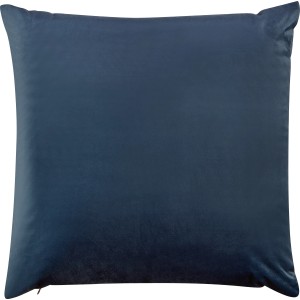 Blaues, gemustertes Kissen, 45x45 cm, für Wohnzimmer & Schlafzimmer.