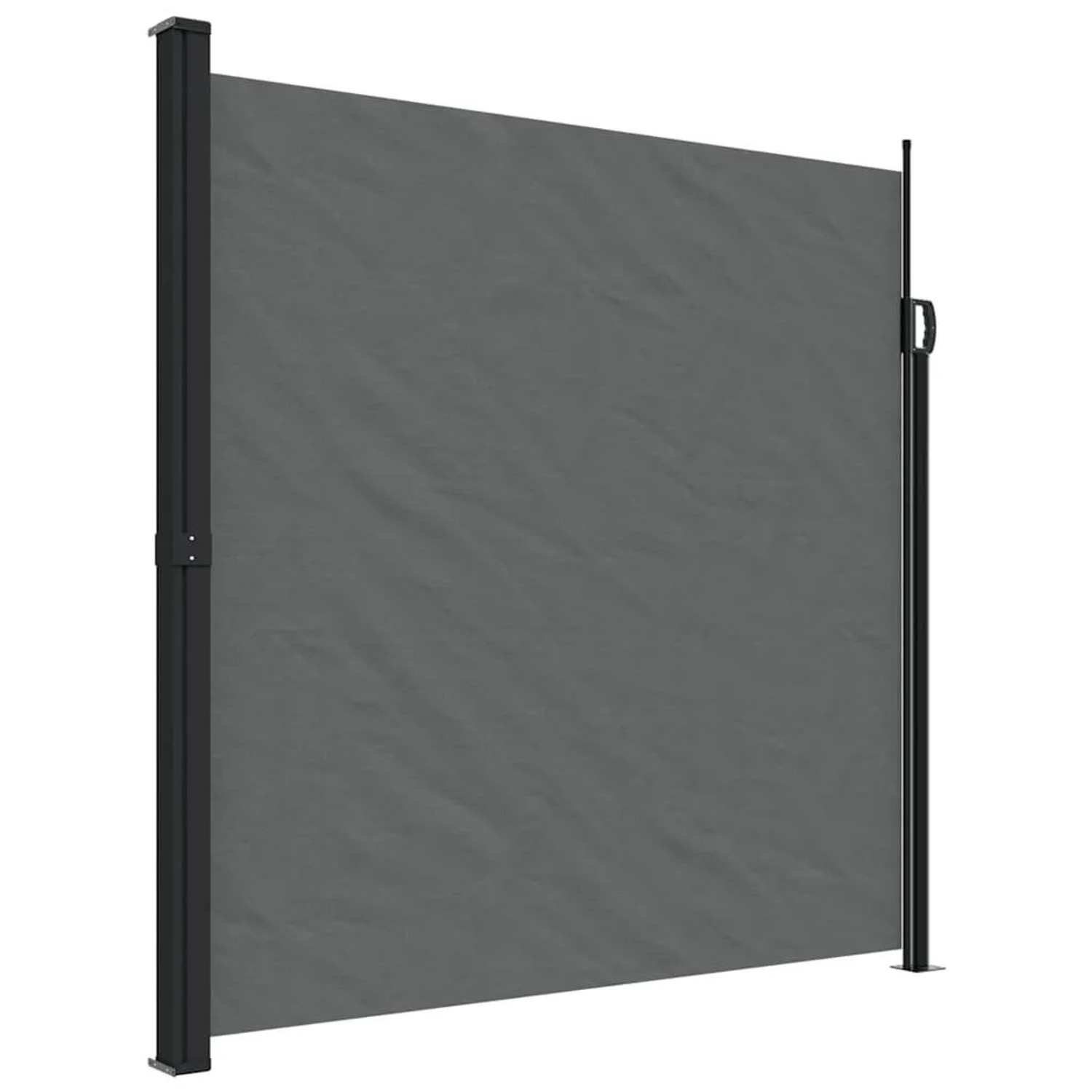 vidaXL Ausziehbare Seitenmarkise Anthrazit 200x300 cm 4004368