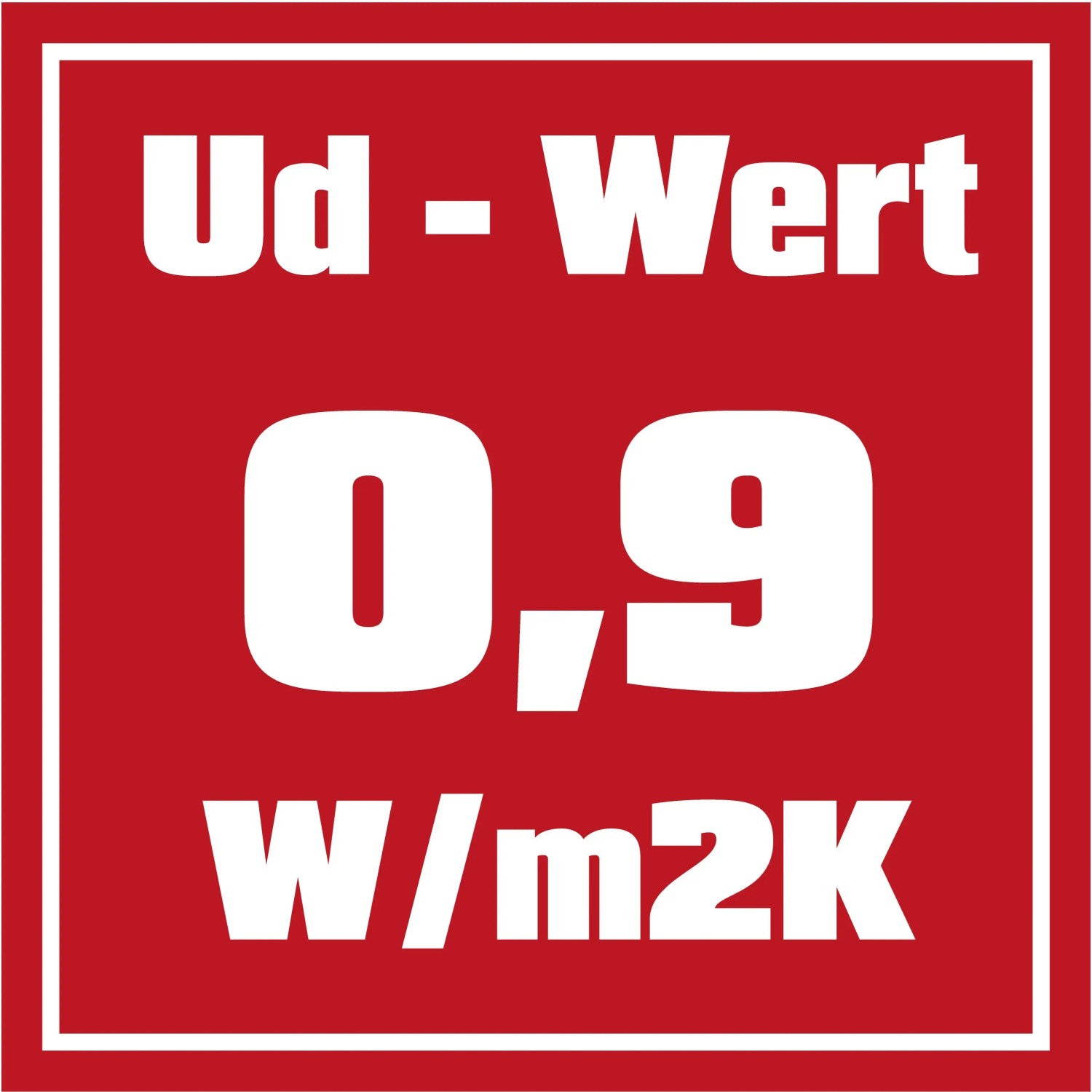 Ud-Wert 0,9 W/m²K für Stahl-Nebeneingangstür NS2