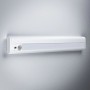 Weiße Osram LED Unterbauleuchte mit Bewegungssensor, ideal als Nachtlicht.