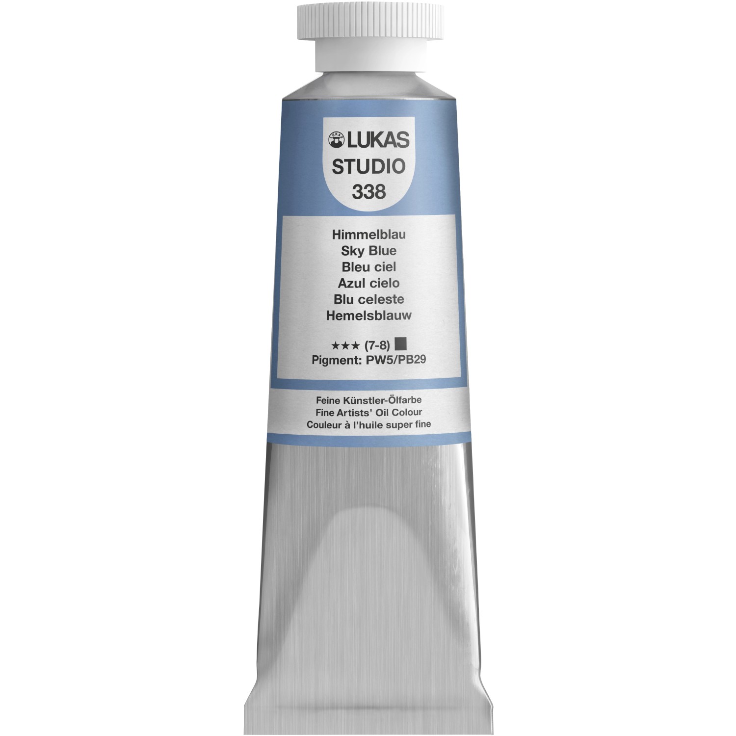 Lukas Studio Ölfarbe 37 ml Premium-Qualität Himmelblau
