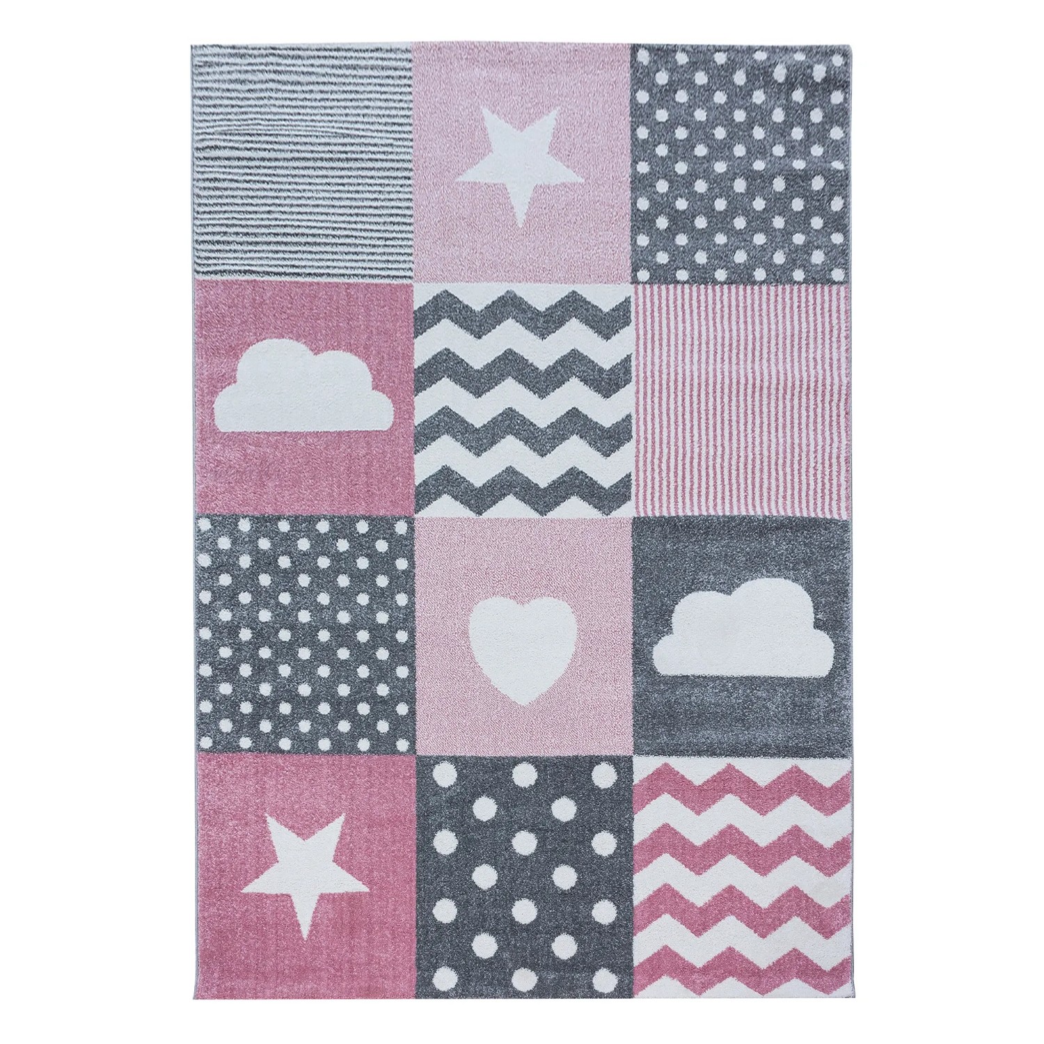 Ayyildiz Kinderteppich Kids 620 Pink 200 cm x 290 cm