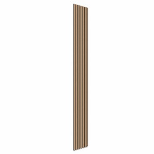 Akustikpaneel Buche, MDF mit schwarzem Filz, 32x240cm, 2er-Set, zur Wand- und Deckenverkleidung.