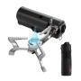 Evocamp Gaskocher BRS-99 mit Flamme und Tragetasche. Klappbarer Campingkocher für Outdoor-Abenteuer.
