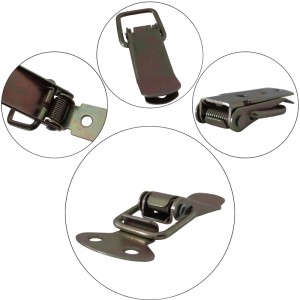 SOTECH 10 Stück Spannverschluss LATCH Gelb Verzinkt Kniehebelspanner