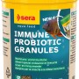 Sera ImmunPro Nature Fischfutter-Granulat, gelbe Dose, mit Fisch-Abbildung.