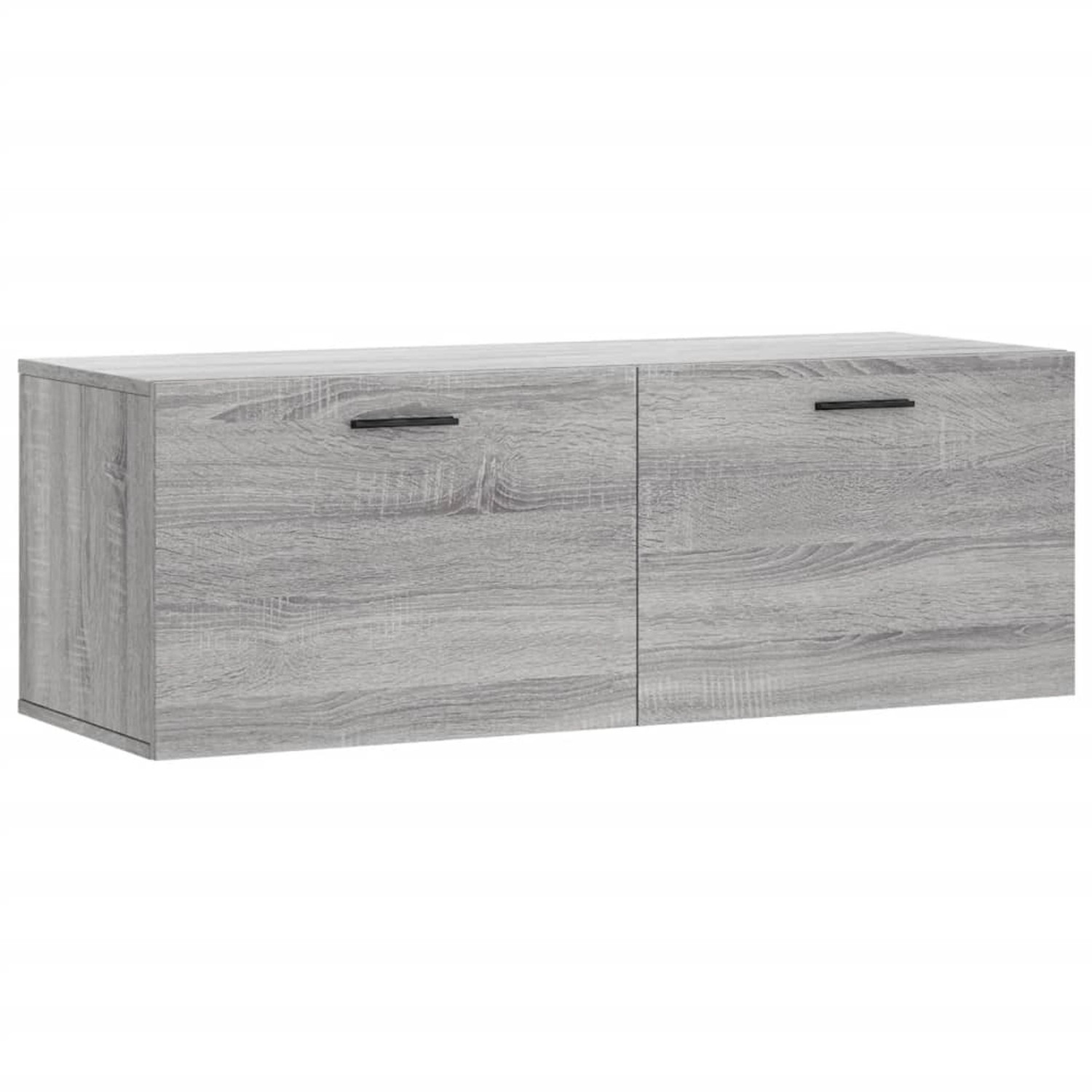 vidaXL Wandschrank Grau Sonoma 100x36,5x35 cm Holzwerkstoff Modell 7 günstig online kaufen