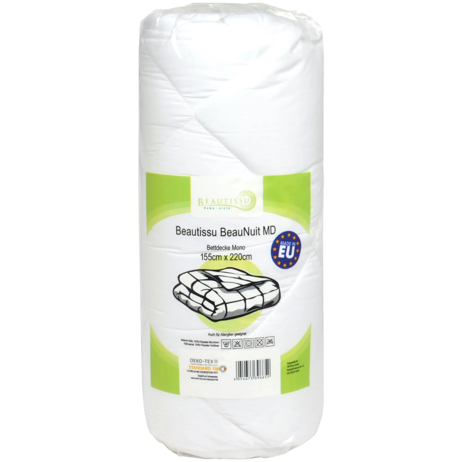 Beautissu BeauNuit MD Bettdecke 155x220cm Mono_5