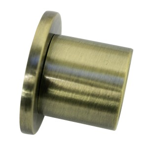 Gardinia Wandlager Memphis, Messing-Antik, 2er-Pack für Stilgarnituren.