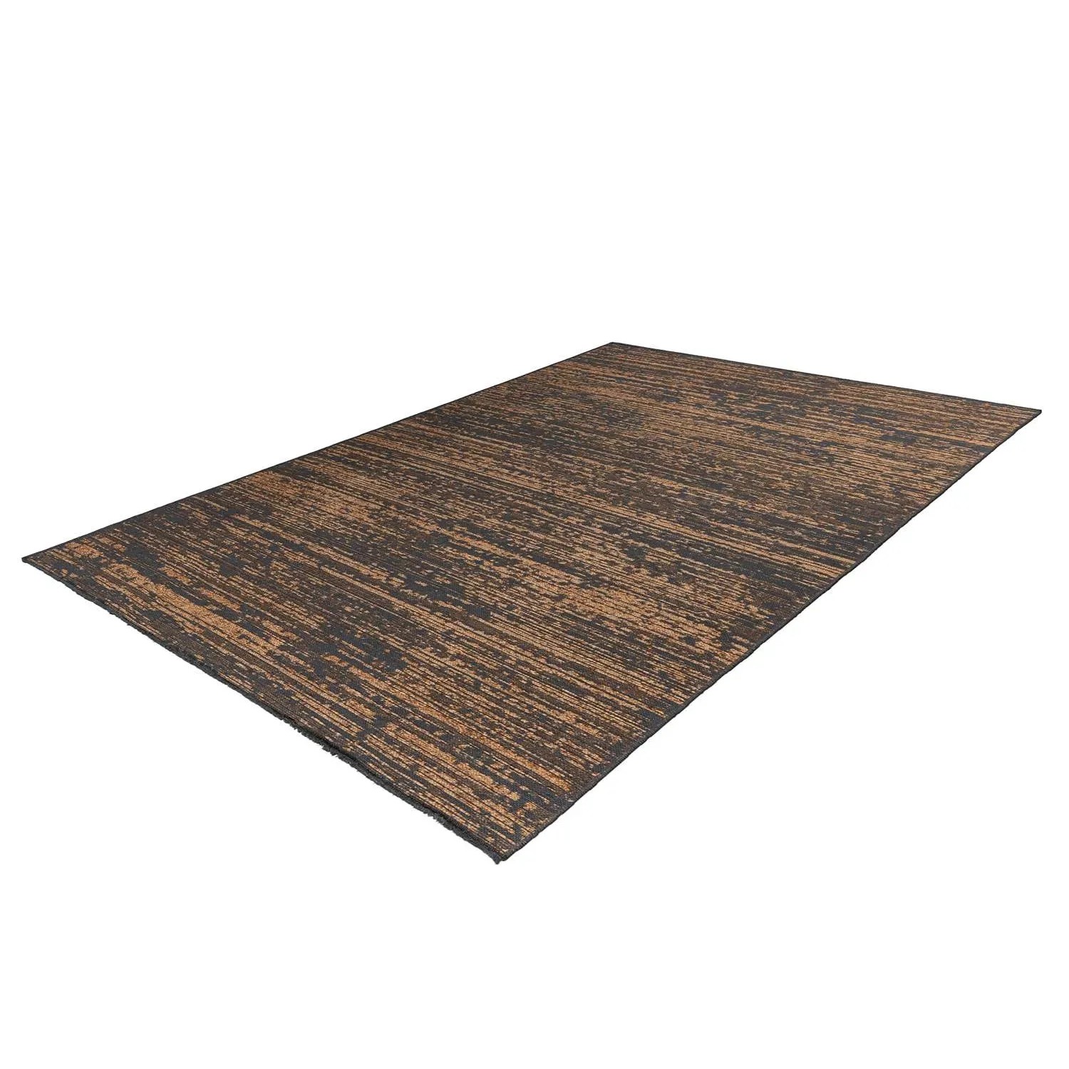 MeGusta Kurzflor Teppich Cristina, 120x170 cm, gelb-braun, modernes Design.