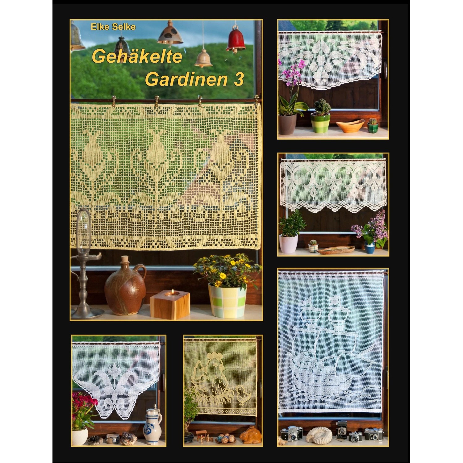 Gehäkelte Gardinen 3 günstig online kaufen