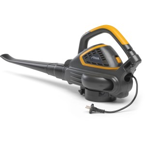 Stiga Elektro-Laubbläser BL 130c V in Grau und Gelb, mit Kabel.
