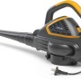 Stiga Elektro-Laubbläser BL 130c V in Grau und Gelb, mit Kabel.