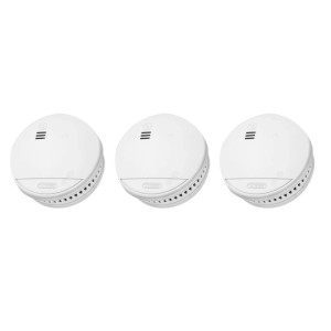 Abus Rauchwarnmelder RWM90 mit 5-Jahres-Batterie 3er-Set