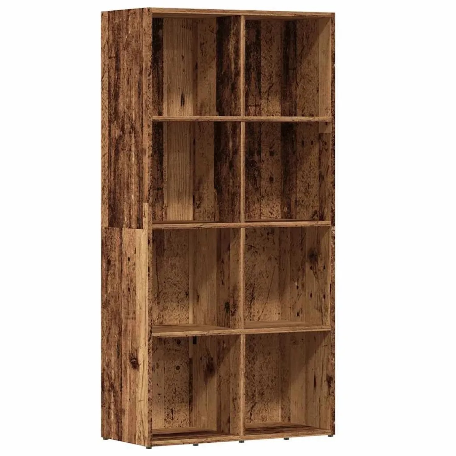 vidaXL Bücherregal Altholz-Optik 66x30x130 cm Holzwerkstoff 855778 günstig online kaufen