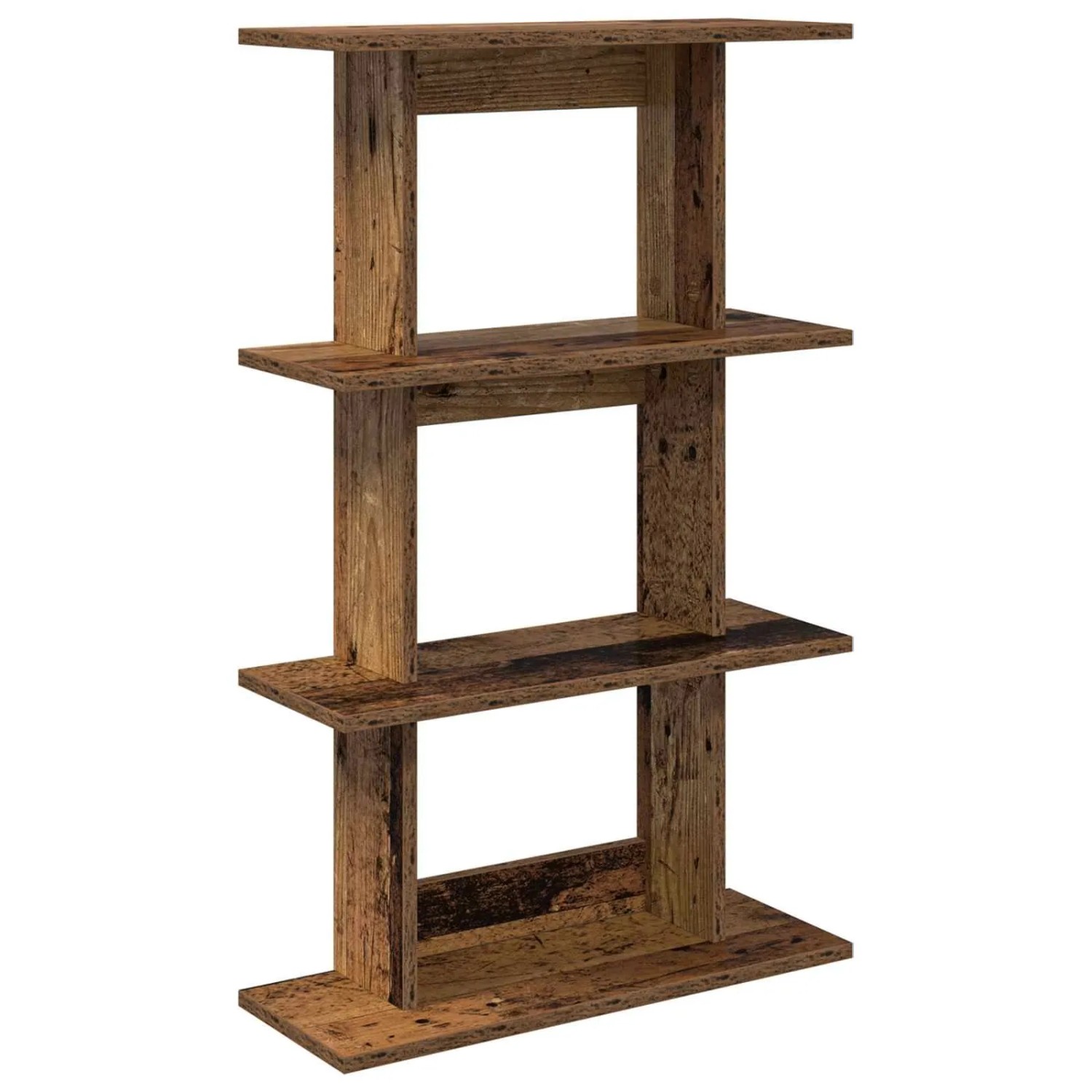 vidaXL Wandregal Wandhalterung Altholz 56 x 20 x 90 cm Holzwerkstoff 8012074