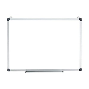 Costway Whiteboard Magnettafel Memoboard mit Alurahmen 60 x 40 cm