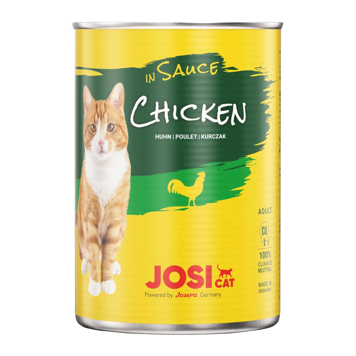 JosiCat Katzen-Nassfutter Chicken in Sauce 415 g