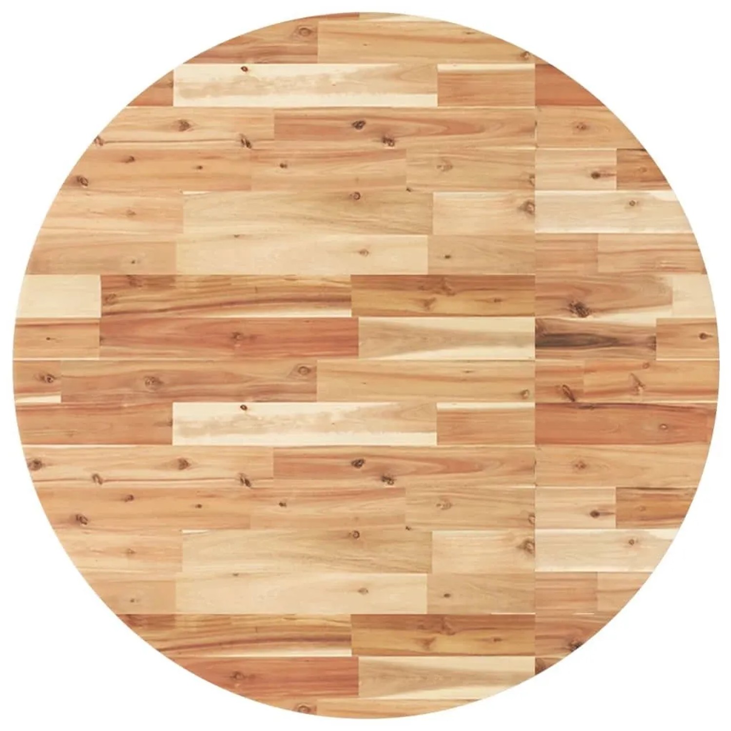 vidaXL Tischplatte Rund Ø90x4 cm Massivholz Akazie 4008705