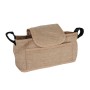 Monstershop Haustierwagen Fronttasche, gewebtes Beige, für Hundetransportboxen und Hundetaschen.