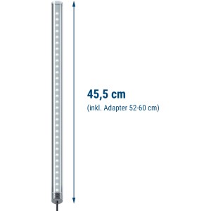 Tetra LED LightWave Single Light 520, Aquarium Beleuchtung mit Adapter, 45,5 cm.