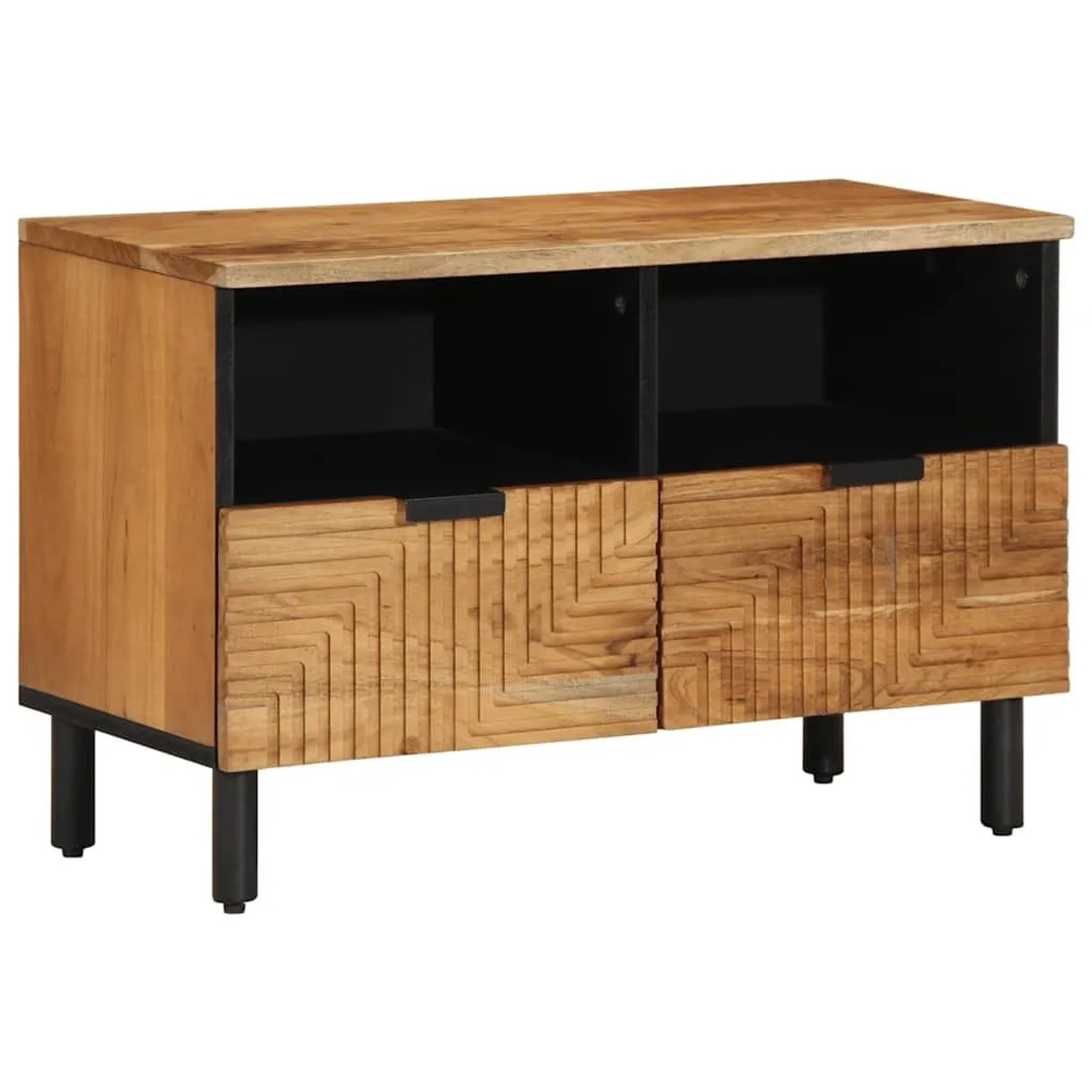 vidaXL TV-Schrank 70x33x46 cm Massivholz Akazie 4017757 günstig online kaufen