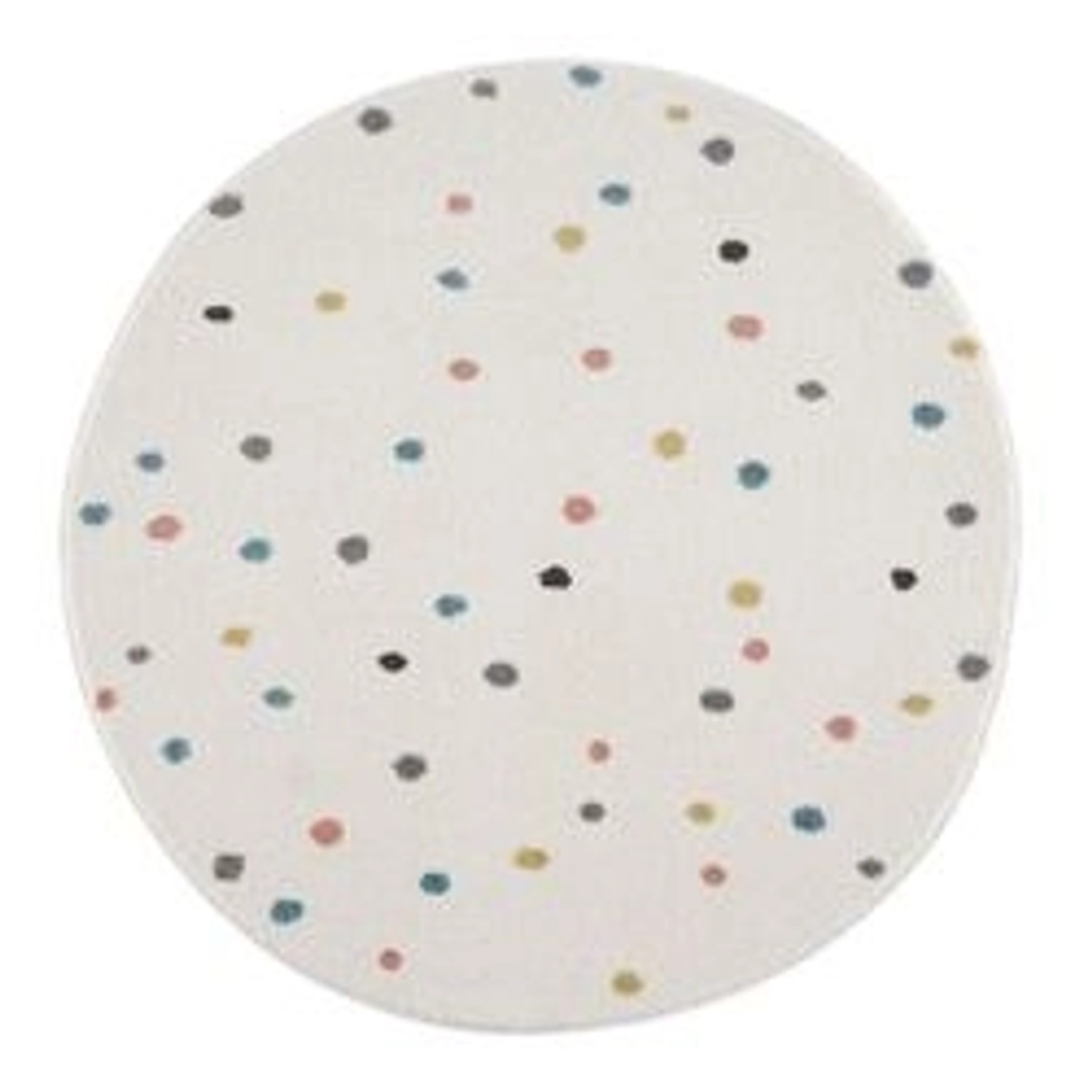 payé Teppich Anime 9396 Kinderzimmer Rund 120x120 cm Cream günstig online kaufen