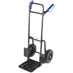 Westfalia Sackkarre Kompakt Klappbar 200 kg Tragkraft Metall Schwarz