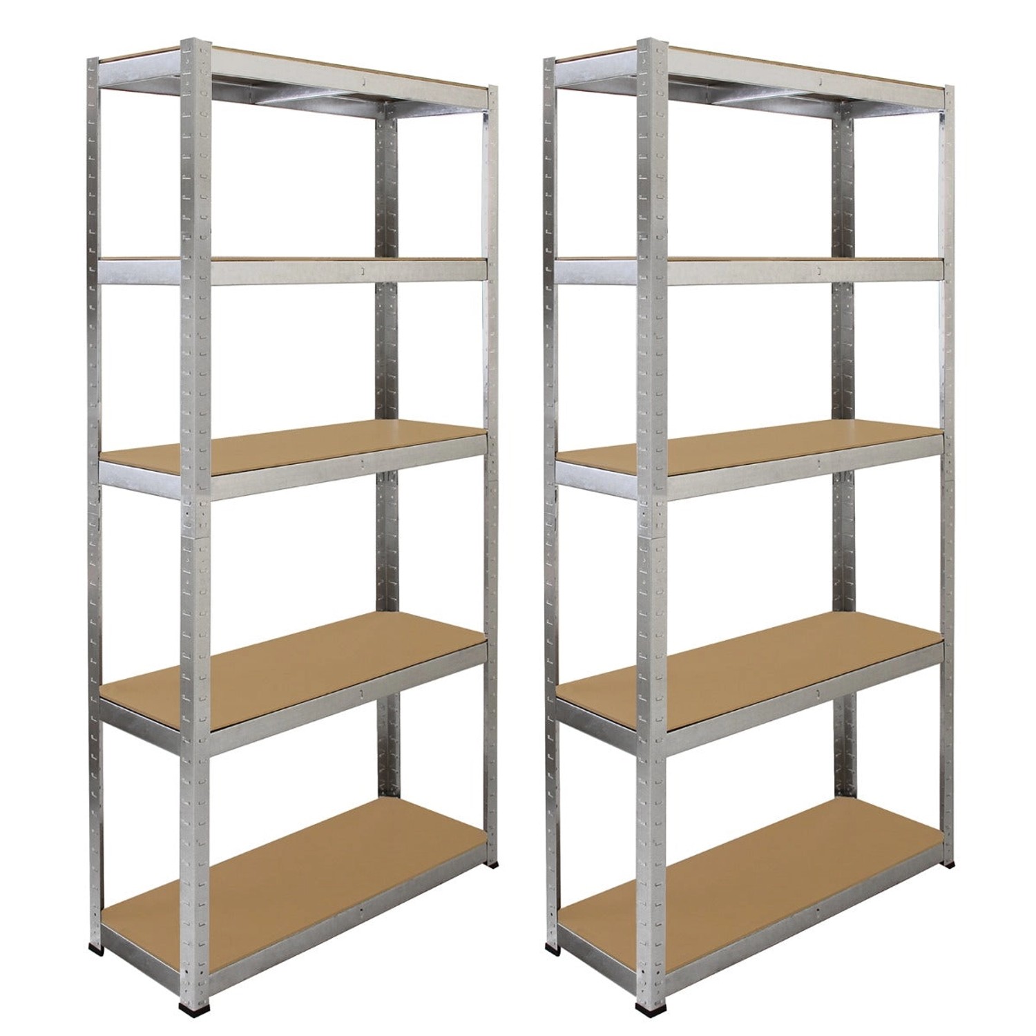 Monstershop Galwix Lagerregal Garagenregal Stahlregal Industrieregal 150cm günstig online kaufen