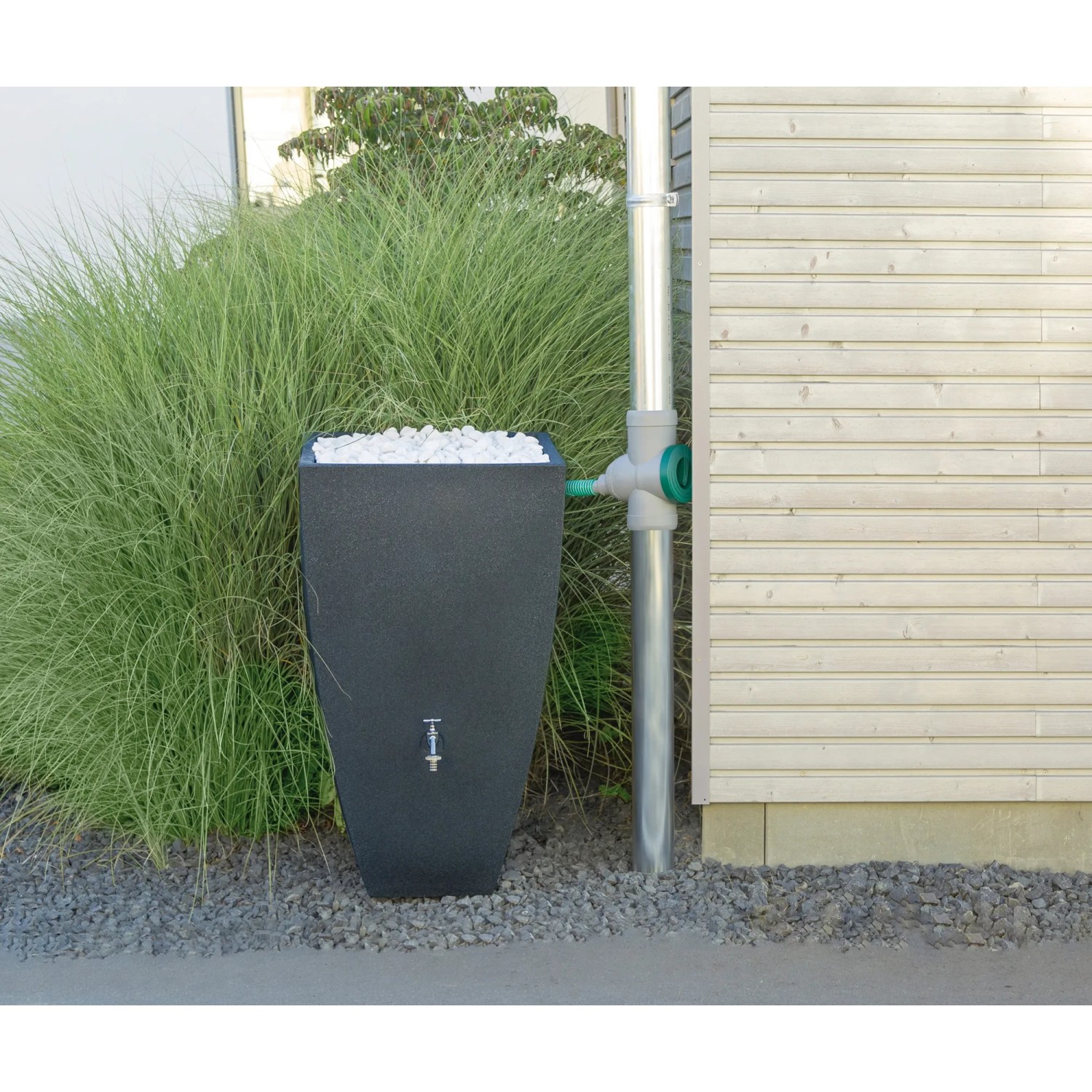 Arves Regenspeicher Modena 200 l frostsicher Black Granit kaufen bei OBI
