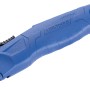 Blaues LUX Sicherheitsmesser mit Klinge und ergonomischem Griff für sicheres Schneiden.