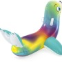 Bestway Schwimmtier Robbe, bunt, 141x110cm, aufblasbar für Badespaß im Pool.