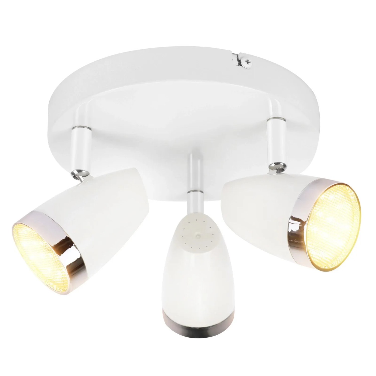 NETTLIFE LED Deckenstrahler aus Metall L19cm Weiß