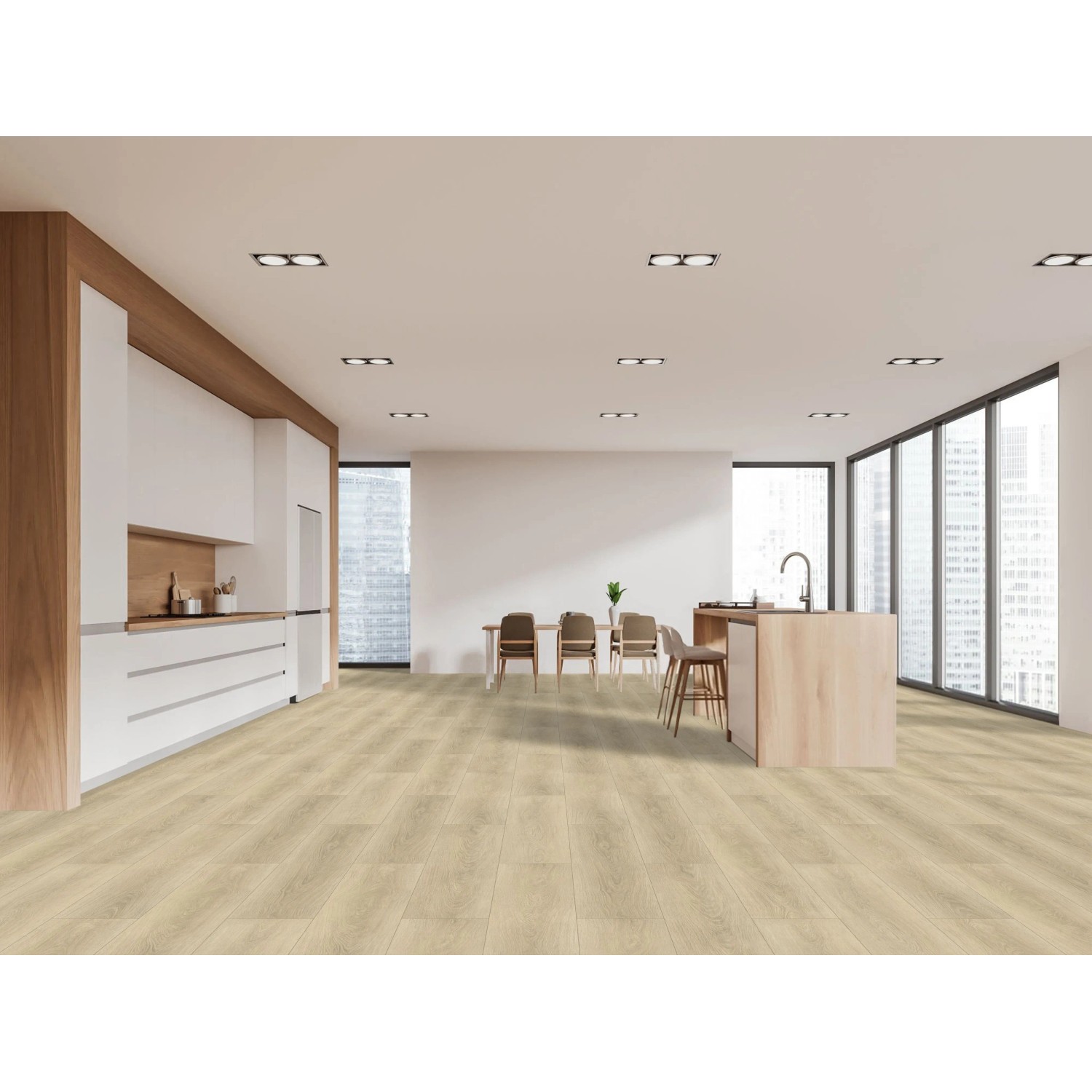Mega-City-Vinylboden Edmonton Eiche Breitdiele 6 mm